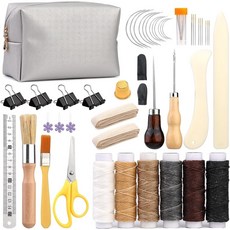 제본 도구 41종 세트 + 접기 도구 3종 책 DIY 공예 세트, 49 Pcs