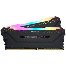 CORSAIR DDR4-3200MHz VENGEANCE RGB PRO 16GB CMW16GX4M2C3200C16 데스크탑 PC용 메모리 모듈, 1개