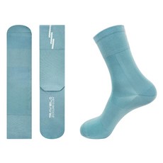트레벨로 컴프레션 자전거 양말 2pcs, 스카이블루, 1개