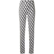 웰던 로고 패턴 니트 레깅스