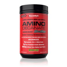 MuscleMeds 胺基酸BCAA綜合補充粉, 378克, 柑橘酸橙, 1個