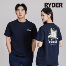 [라이더] 2026RC-6 남성 여성 배드민턴 티셔츠 반팔 오버핏