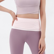 런픽 런닝밸트 초경량 러닝 탄력 밴드형 힙색, 핑크, 1개