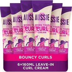 Aussie 오지 워크 댓 컬 디파이닝 컬크림, 6개, 160ml