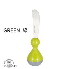 DULTON 奶油抹刀 日本代購 奶油刀 果醬刀 不鏽鋼抹刀 露營餐具, GREEN 綠, 1個