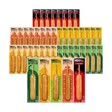 허닭 닭가슴살 소시지 후랑크 5종 혼합, 70g, 45개