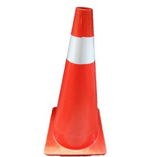 交通錐 警示錐 三角錐 故障錐 施工錐 - 道路施工、交通管制必備安全警示, Orange, 1個