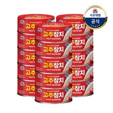 사조대림 고추참치(안심따개), 15개, 100g