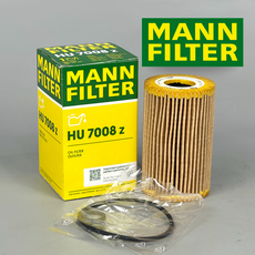 폭스바겐 티구안 1세대 /2010.10~2015.08/ [5N] 2.0 TDI 만필터 엔진 오일필터 HU7008Z, 1개, 티구안 1세대 2.0 TDI