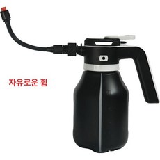 거품스프레이 자동차 세차 폼건 분사기 클리너 카샴푸, A72 전동 블랙 폼 분무기+범용봉, 1개, 1L