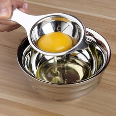 스테인리스 필터형 계란 노른자 분리기 베이킹 도구, 1개