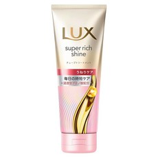 LUX(럭스) 슈퍼리치 샤인 스트레이트 뷰티 씻어내는 트리트먼트 헤어 마스크 본체 150g, 1g, 1개