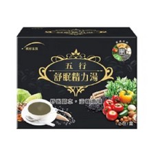 統欣生技 舒眠五行精力湯 黑芝麻.膳食纖維.色胺酸.沖泡穀物., 1個, 12份