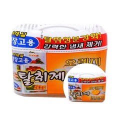 냉장고용 겔탈취제150g 오렌지향 음식냄새제거 식당