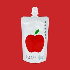 경북 의성 착즙 생사과즙 아이러브애플 스파우트 100ml 30포, 30팩, 100L