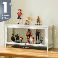 위스키 진열장 양주 피규어장 주류 수납장 3도어 삼면투명 술장식장 1. 60cm(방진), AB. 4면 투명 1도어 80cm