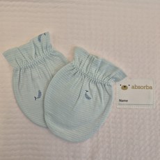 압소바 신생아 손싸개 아기 얼굴보호용 장갑 여름용 손장갑 출산준비물