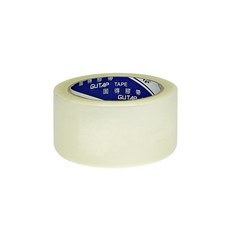 GUTAP 固得 透明膠帶 寬48mm 長82m 低氣味 黏性強, 1個, 固得藍