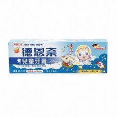 德恩奈 兒童牙膏 草莓香口味 90克, 1個, 水蜜桃口味 90克, 水蜜桃口味 90克