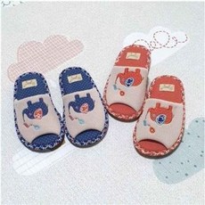 홈슬리퍼 리틀클락스 어린이 거실화 실내화 신발 집 유