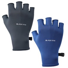 블랙야크 26년신상 남성여성 공용 트레킹등산 실리콘 그립 반장갑 하이퍼라이트하프글러브C 2BYGVMV903 HTR094 JHY929, OOS, 그레이(DY)