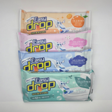 시즌3 이지드롭 변기크리너 리필 혼합 4팩