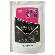 노피엠입제 1kg 친환경 토양살균제 마늘 흑색썩음 균핵병 배추 뿌리혹병 스마트한농부, 1개