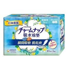 Charmnap 瞬間吸收 肌乾爽 尿濕墊, 1個