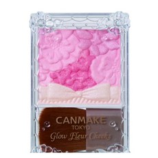 現貨 日本 超人氣 CANMAKE腮紅組 花瓣腮紅 / 花漾戀愛修容組 小花腮紅 #11柴芙蓉 百搭粉米色(限定色), 1個, #17草莓牛奶