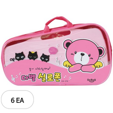 다벨 실로폰 DX-27K, 27판, 분홍, 6개