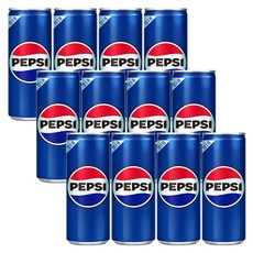 펩시 콜라 업소용, 245ml, 12개