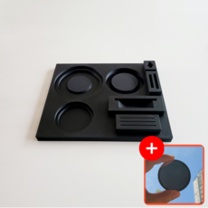 에어로프레스 호환 거치대, 1개, 블랙 고급형