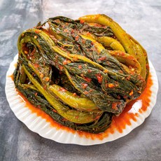 나유선 삼채 갓묵은지 1kg 여수 돌산 갓김치 당일발송, 3개