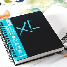 캔손 XL BOOK 하드커버 수채트래블북 300g 중목 A5 A4