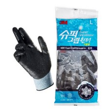 3M 슈퍼그립 윈터 겨울 기모 코팅작업장갑, 슈퍼그립 윈터 L, 5개