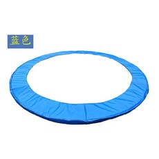 직경 블루-14피트 트램폴린 커버 패드 덮개 스폰지 원형 매트 대형 부품 트램펄린 교체용, 블루-8인치 스펀지매트 지름 2.44m, 1개, C_블루 8인치 스펀지 패드 직경 2.44m
