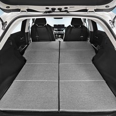 汽車床墊 適用於SUV後排後備箱 雙人旅行睡墊, 高質/灰色