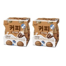 푸르밀 커피 국산 우유, 8개, 225ml
