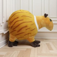 鯊魚山海經惡搞毛絨玩具娃娃公仔, 1個, 超柔款豚鼠18釐米140克,普通包裝