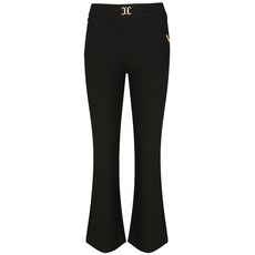 여성 하이웨스트 세미부츠컷 도톰한 골프팬츠 허리밴딩 스판 골드포인트 골프바지 ~2XL까지 GF0160