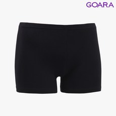 검정속바지 교복속바지 여성 학생 3부 면 스판 무지 베이직 1매