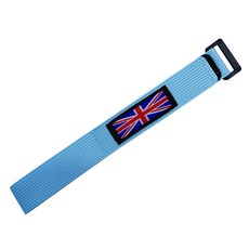 프레이하우스 접이식 자전거 미니벨로 접이식 벨크로 고정 스트랩 폴딩 악세서리, 브리티시 하늘, 1개