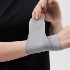 펌핑 스포츠 활동성 손목보호대, 그레이, 1개