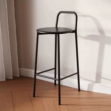 철제 바스툴 홈바의자 카페 식탁 65cm 바체어 의자 스탠딩, 65cm 블랙