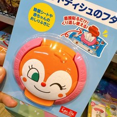 麵包超人 濕紙巾蓋 日本正版 日本製 掀蓋紙巾蓋 造型蓋, 1個, 小病毒