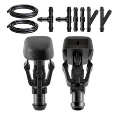 AUTOKAY 앞유리 와셔 노즐 키트 포드 F-150 2004-2013 플렉스 프리스타일 토러스 X 머큐리 몬테고 세이블 링컨 마크 LT 2003-2014 RE# 3W7Z-17