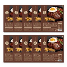 바로본 함박스테이크 (120g), 120g, 10개