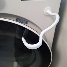 디블릭 세탁기 건조기 문닫힘 방지 도어클립, 화이트, 1개