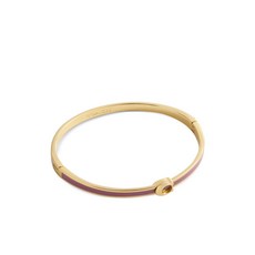 코치 로고 디테일 뱅글 브레이슬릿