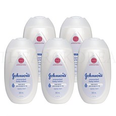 존슨즈베이비로션 화이트로션 300ml 유아로션, 5개